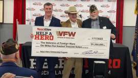 El dinero está destinado a becas para veteranos de Help A Hero, con la colaboración de otras y conocidas marcas de peluquería 