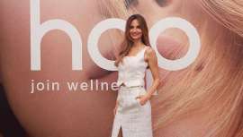 La modelo internacional ha compartido su experiencia de bienestar con el nuevo lanzamiento de Montibello en una multitudinaria presentación de prensa en Madrid