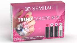 Este Kit de Edición Limitada Trend Colors Box incluye los colores tendencia del verano. Y, además, el último componente del conjunto, pero no por ello menos importante, ¡el Top No Wipe! Perfecto para cualquier estilo
