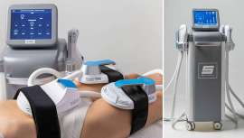 Equipo de electroestimulación puntero que incorpora también una silla para tratar el suelo pélvico