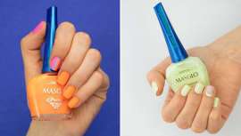 Estas son las propuestas de Masglo,  el naranja y el verde matcha latte, descritas paso a paso 