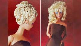 Fue en el 35º aniversario del nacimiento de la muñeca más famosa
de todos los tiempos, para la exposición Barbie creación y diseño