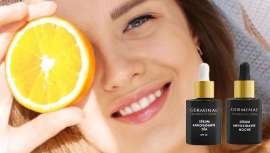 Corrige las manchas, reafirma la piel y previene el envejecimiento gracias a la combinación de péptidos y de 4 tipos de antioxidantes, entre los que destaca el Redotioxil®. Una propuesta de Germinal 