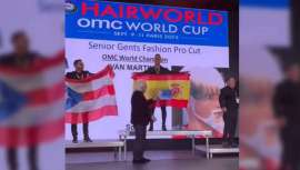 El estilista, natural de Port de Sagunt se convierte en campeón del mundo en París