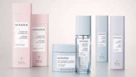 Está formada por 4 líneas de productos, que satisfacen las necesidades específicas del cabello dependiendo de los objetivos del consumidor: Kerasilk Specialists, Essentials, Styling y Servicios Kerasilk Expert