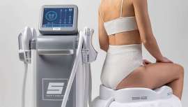 La nueva tecnología electromagnética de Life Medical UK hace que todo sea posible, pues el mango del suelo pélvico actúa para aliviar la incontinencia estimulando y fortaleciendo los músculos subyacentes, trabaja el abdomen y eleva los glúteos   