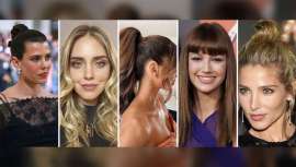 Cinco propuestas de peinados para una Navidad sencilla, donde prevalece el cabello luminoso en forma de recogidos bailarina u ondas, que emulan el glamur de antaño