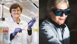 La catedrática de Bioquímica, Katalin Karikó, y la catedrática de Física Atómica, Anne LHuillier, fueron reconocidas con el LOréal-UNESCO en 2022 y 2011, respectivamente