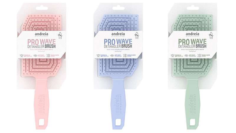 Andreia Professional desarrolla un cepillo sostenible a partir de plásticos reciclados de los océanos