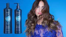 Fanola Wonder reconstruye la alteración de las melaninas del cabello, champú y mascarilla profesional contra los reflejos naranjas 