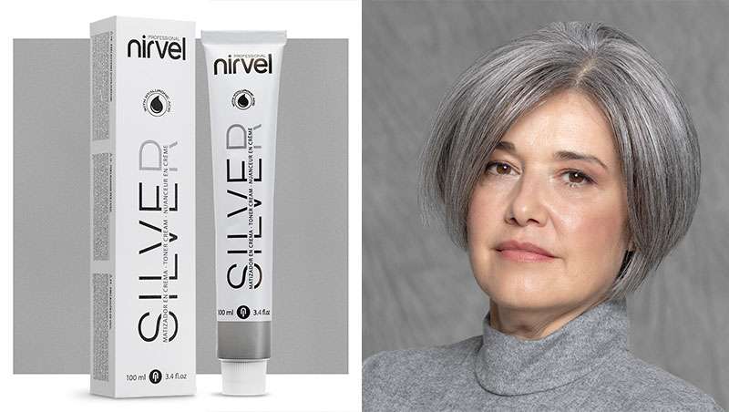 Porque todos merecemos cosas únicas, Silver by Nirvel Professional para cabellos con canas