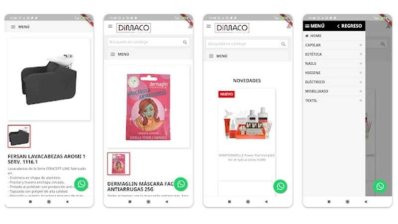 Dimaco presenta su nueva App disponible para Android e iOS. Descbrela en Beauty Contact Mlaga