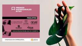 Nirvel Cosmetics opta al premio dentro de la categoría Premio AITEX a la sostenibilidad y/o innovación en cosmética con su proyecto Naturals by Nirvel Cosmetics