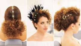 ¿Quién dijo que los rizos no son versátiles? La experta en cabello rizado Conchi Arias, comparte tres propuestas de recogidos para estas fiestas, ideales para realzar toda la belleza de las melenas curly