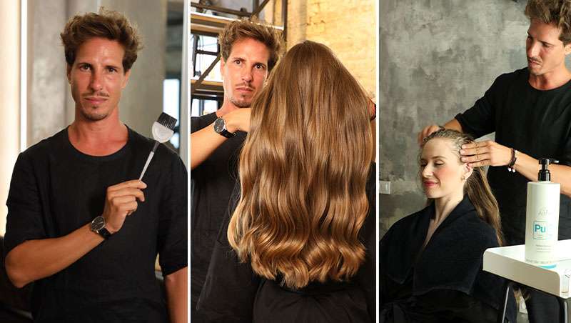 El estilista Óscar Palos nos descubre cómo hidratar el cabello