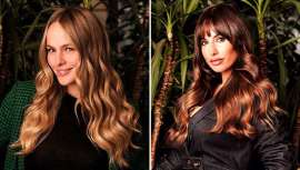 El equipo de estilistas de Yolanda Aberasturi apuesta por un pase de plancha para ondular el peinado con la curvatura exacta hasta conseguir esa onda suave que se corona como tendencia wavy 2024