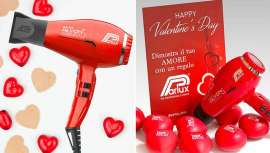 Un secador de pelo ultra profesional, y ademá, ¡rojo!