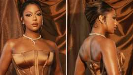 La ganadora del Grammy y nominada a Mejor Nuevo Artista, Victoria Monet, ha causado sensación, tanto por su premio como por su hairlook elaborado por el estilista de celebridades Davontae Washington