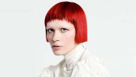 Suzie McGill es una estrella fulgurante, tanto como su propia propuesta in red por San Valentín. Directora artística de Rainbow Room International y British Color Technician of the Year Ganner en los British Hairdressing Awards 2023/2024