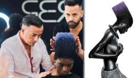 Ambos compiten con una colección conjunta. Los ABS Global Image Awards de Chicago son uno de los certámenes de peluquería más prestigiosos del mundo