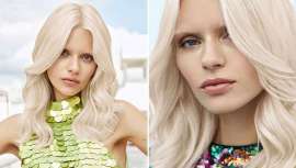 Una de las grandes tendencias de Paradiso Collection SS/24, por Montibello, es un rubio puro y extremo. Estamos hablando de Glacé Blonde, un rubio platino suavizado gracias a un sofisticado efecto glaseado iluminador