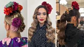 La reconocida peluquera sevillana Encarna Moreno, directora de Peluquería Encarna Moreno, nos trae las cuatro mejores propuestas para disfrutar con estilo de esta Feria de Abril 2024, así como tips expertos en recogidos y accesorios 