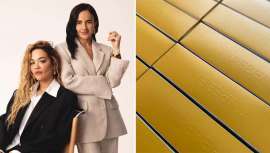 La primera línea de la cantante, creada en colaboración con la empresaria de belleza australiana, Anna Lahey, pretende nutrir el cabello dañado por el peinado extremo