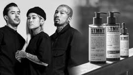 Julius Cvesar, Sofie Staygold y Nomad Barber son los creadores de STMNT, ideada para barberías y salones de peluquería