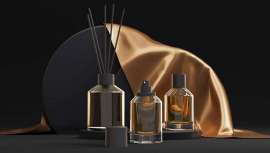 Eurovetrocap presenta su nueva colección de accesorios en aluminio negro brillante y mate, diseñados para aportar un toque de lujo y sofisticación a las botellas de perfumería