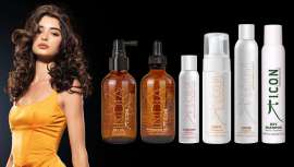 Prepárate para brillar estas fiestas con I.C.O.N. Styling: productos imprescindibles para lograr peinados duraderos, con volumen y brillo sin dejar residuos