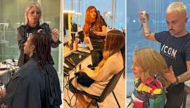 En la 30ª edición de los Premios Forqué, I.C.O.N. volvió a destacar en la
beauty room, creando peinados inolvidables para los protagonistas del cine español, con la actriz Nerea Garmendia luciendo un espectacular look con ondas y detalles de oro