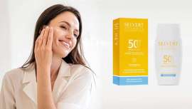 Es un fluido solar innovador con ácido hialurónico y activos antiedad que protege y previene la piel de los daños solares en épocas de alta exposición solar