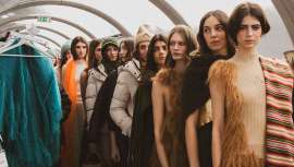 El evento fue el primer desfile en la nieve de una marca española a 2.700 metros de altitud