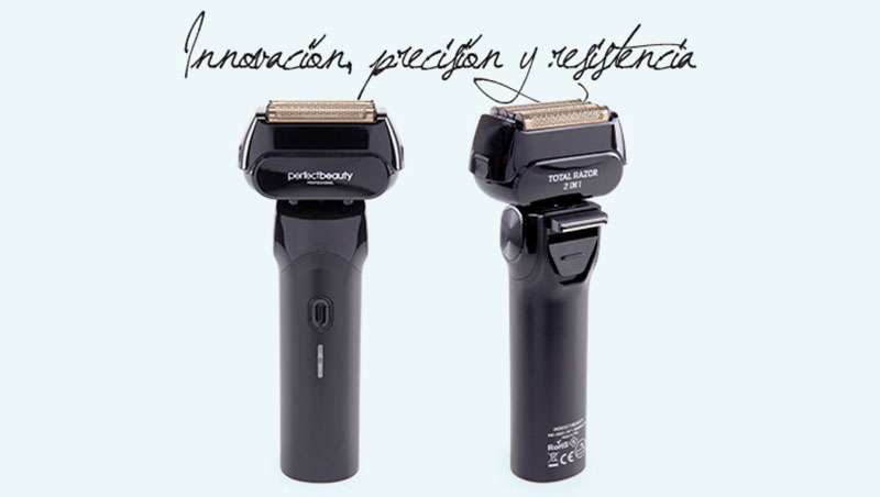 Perfect Beauty presenta Total Razor 2 in 1, la mquina de afeitado inalmbrica que combina potencia y precisin