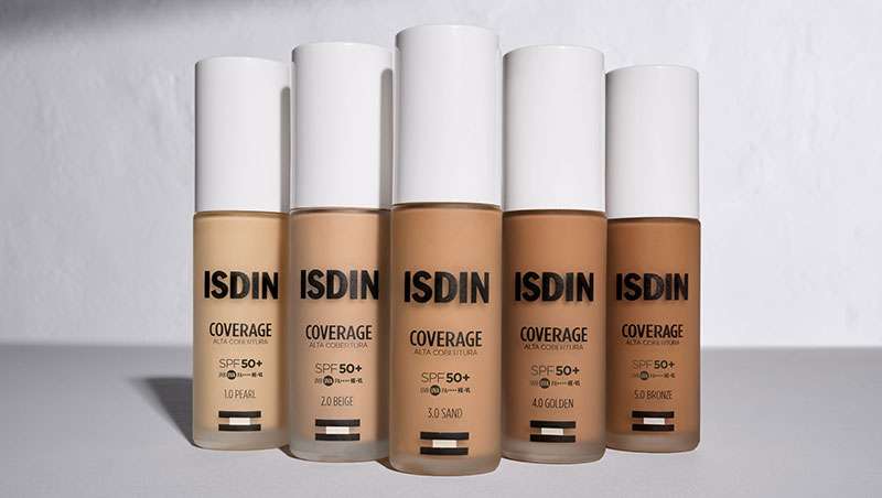 Presentamos Coverage, el primer maquillaje con muy alta protección ISDIN