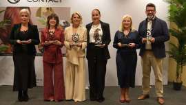 El Parador de Málaga Golf se vistió de gala para recibir a los premiados de los Beauty Contact Awards en una noche emotiva, cargada de sorpresas, celebrada en el marco del congreso BC
