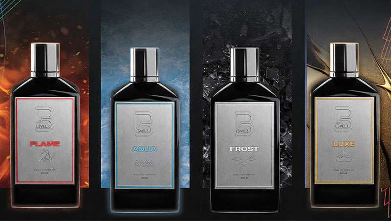 Perfect Beauty presenta los nuevos Eau de Parfum de L3VEL3: la fragancia entra en la barbería profesional