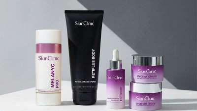 SkinClinic revoluciona el cuidado dermatológico con tres innovaciones: Gama Exosomas, Retiplus Body y Melanyc Pro