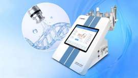 Este dispositivo de última geração combina três tecnologias pioneiras -HydroDiamond™, DermeDrop™ e DermeBoost™- juntamente com oito funções integradas