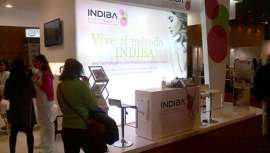 En su stand, los profesionales pudieron ver todas las novedades de la firma en tratamientos corporales, faciales y capilares basados en su Sistema Proionic
®