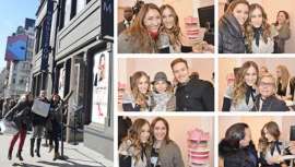 La firma española de cosmética de lujo reúne a sus mejores clientas con la popular actriz en su tienda neoyorkina