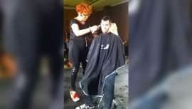 La estilista realizó una completa master class en Santiago de Compostela, donde también presentó su última colección