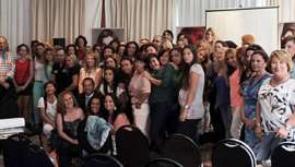 Un caluroso encuentro en el que los asistentes pudieron descubrir las últimas novedades de la firma