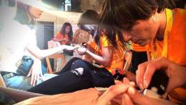 Concluye con éxito una nueva edición de la 080 Barcelona Fashion, en la que los estilistas de Salerm Cosmetics han sido los encargados una vez más de maquillar las uñas a las modelos de esta prestigiosa pasarela de moda