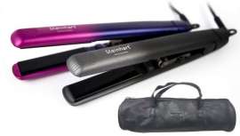 Las dos tecnologías con que se fabrica esta plancha, Ion Led y Keratin Plate Treatment, garantizan un alisado rápido y perfecto