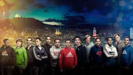 Los maquilladores profesionales de Cazcarra Image Group han sido los elegidos para hacerse cargo de la imagen de los jugadores del FC Barcelona. Así sucedió durante el pistoletazo de salida de la campaña navideña de Adidas