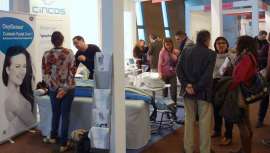 Con las demostraciones en el stand, los visitantes han podido entender mejor el funcionamiento y comprobar de primera mano los resultados de ambos equipos