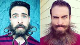 Algunos le apodan el hombre de las mil barbas. Isaiah Webb, alias Incredibeard, se ha convertido en un personaje muy popular, debido a los diseños y mensajes que plasma en su rostro. El estadounidense causa furor en las redes sociales