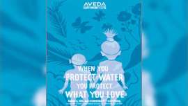 El equipo de Aveda mundial une sus fuerzas en abril de 2015 para recaudar 6,5 millones de dólares por la conservación del agua