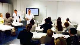 El evento tuvo lugar el 13 de abril en las aulas de la academia Lamdors de Barcelona. Al taller asistió un selecto grupo de profesionales que destacaban por su nivel de exigencia, algunas de ellas con más de 20 años de experiencia